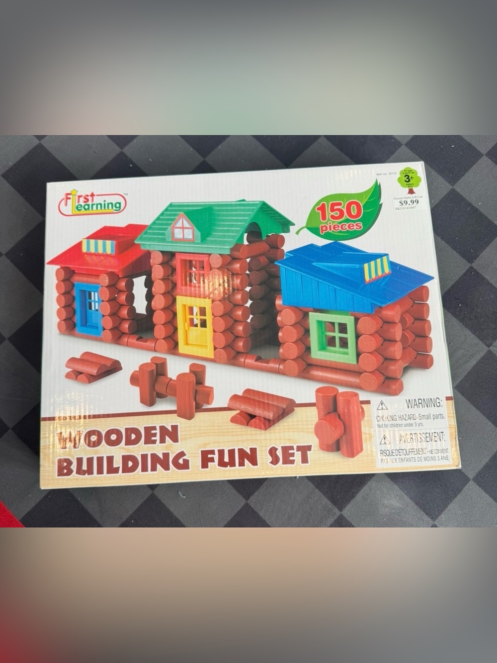 First Learning Wooden Building Fun Set